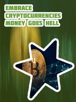 Embrace cryptocurrencies money goes hell